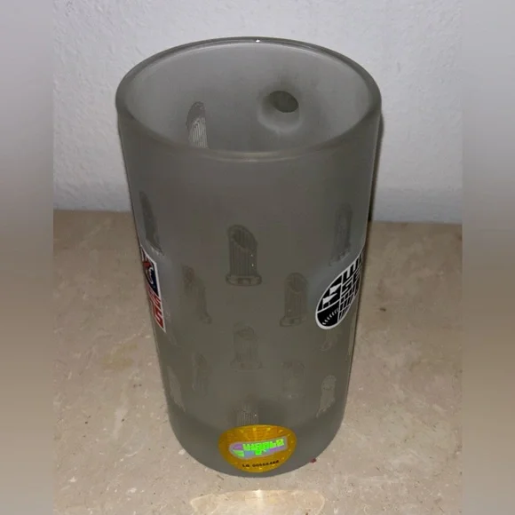 MLB Boston Red Sox 2007 World Champions Frosted Beer Mug Glass BOELTER - Picture 6 of 9